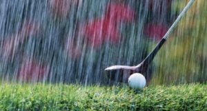 Golf-Rain