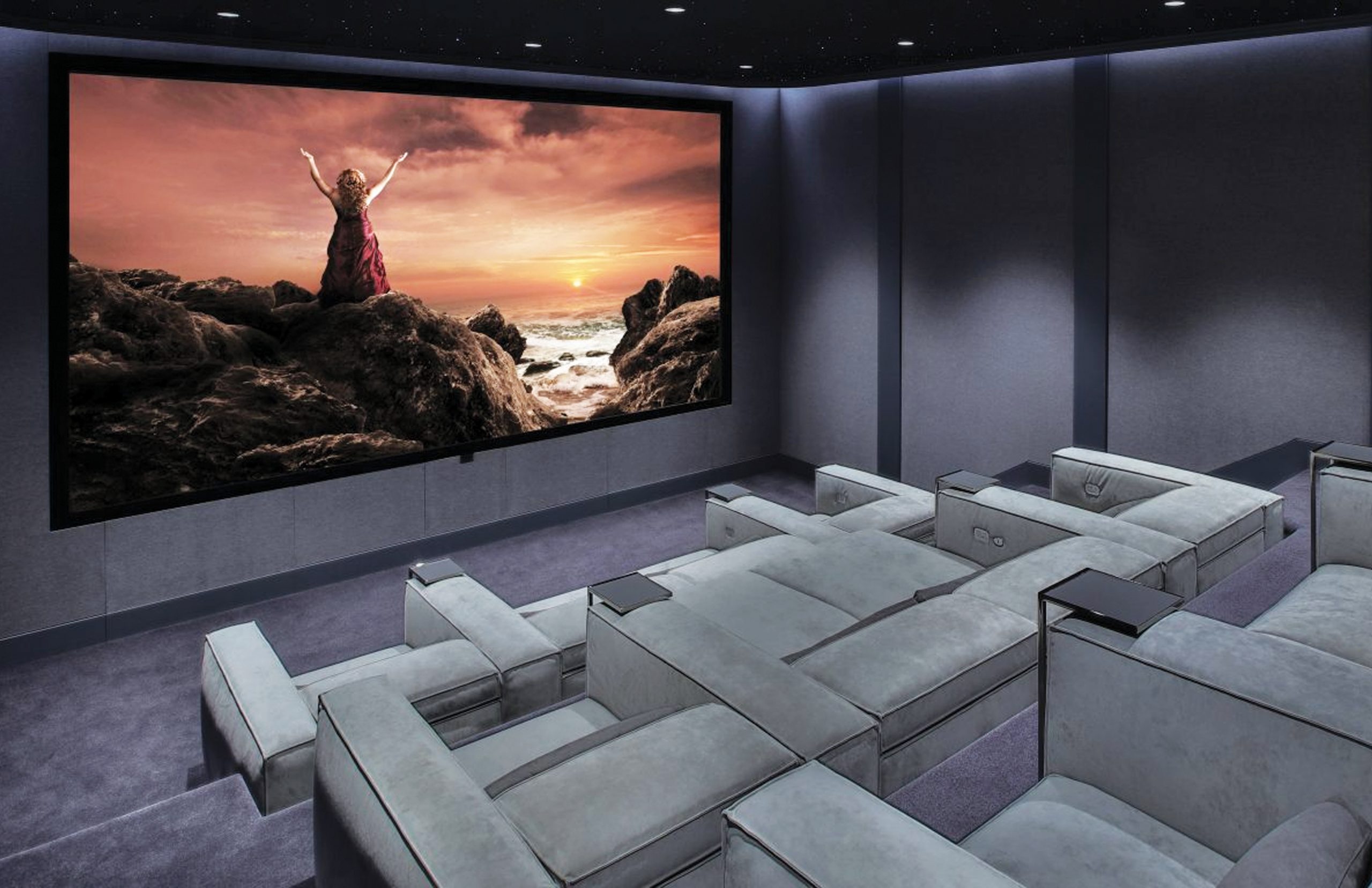 $25,000 Custom Home Theater